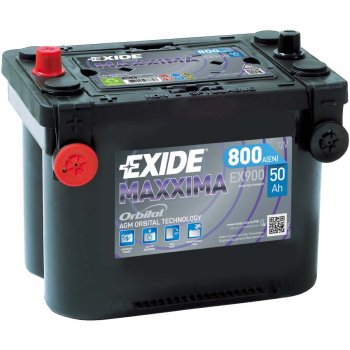 Akumulator 50Ah 800A Exide AGM EX900 MAXXIMA