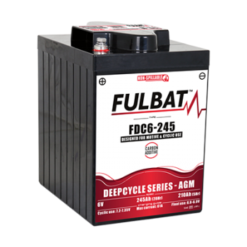 Akumulator Fulbat FDC6-245 6V 245Ah AGM trakcyjny