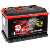 Akumulator 70Ah 640A ZAP AGM EXPEDITION PLUS 57001