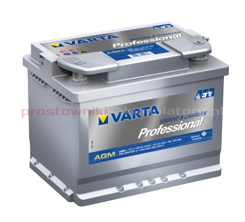 Batería Varta Dual Purpose Agm AGM. LA60. 60Ah - 680A(EN) 12V. - VT  BATTERIES