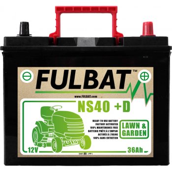 Akumulator Fulbat NS40L +D Garden CA/CA 12V 36Ah P+