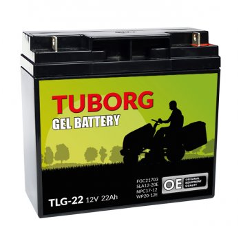 Akumulator Tuborg Garden 22Ah 220A TLG-22 GEL
