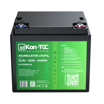 KON-TEC Akumulator Green Line LiFePO4 12.8V 50Ah