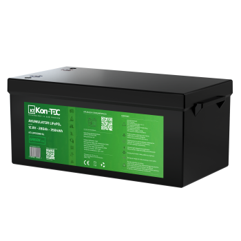 KON-TEC Akumulator Green Line LiFePO4 12.8V 280Ah z matami grzewczymi i Bluetooth