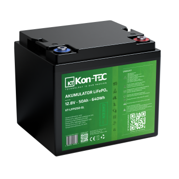 KON-TEC Akumulator Green Line LiFePO4 12.8V 50Ah