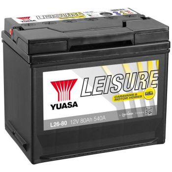 Akumulator Yuasa Leisure 12V 80Ah 540A L26-80 DC