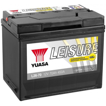 Akumulator Yuasa Leisure 12V 70Ah 450A L26-70 DC