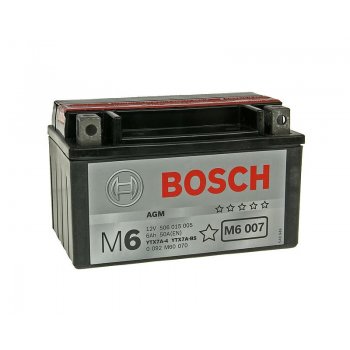 Akumulator motocyklowy Bosch YTX7A-BS 6Ah 50A
