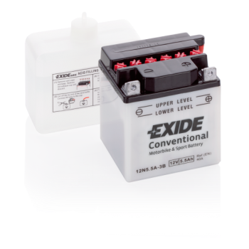 Akumulator motocyklowy Exide YB5.5A-3B 12N5.5A-3B 5.5Ah 40A