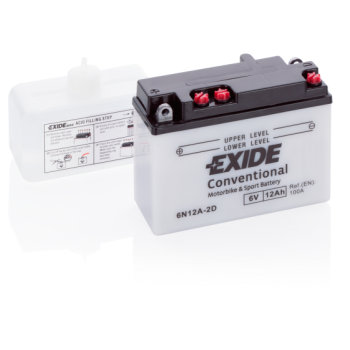 Akumulator EXIDE 6N12A-2D 6V 12Ah 100A L+