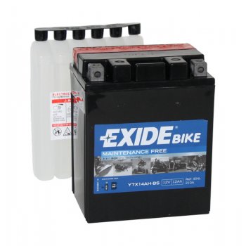 Akumulator motocyklowy Exide YTX14AH-BS 12Ah 210A