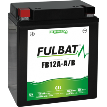 Akumulator Fulbat YB12A-A/B FB12A-A/B GEL 12V 12.6Ah 155A L+
