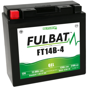 Akumulator Fulbat SLA YT14B-4 FT14B-4 GEL 12V 12.6Ah 210A
