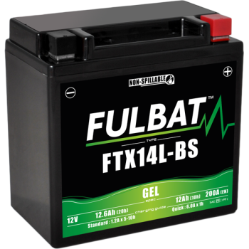 Akumulator Fulbat YTX14L-BS FTX14L-BS GEL 12V 12.6Ah 200A