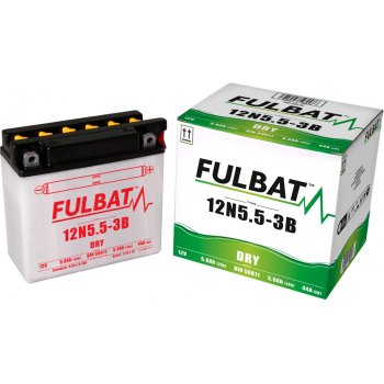 Akumulator Fulbat 12N5.5-3B DRY 12V 5.8Ah 44A