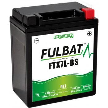 Akumulator Fulbat YTX7L-BS FTX7L-BS GEL 12V 6.3Ah 100A