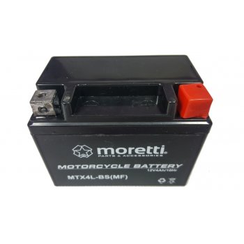 Akumulator Moretti YTX4L-BS 4Ah 50A AGM