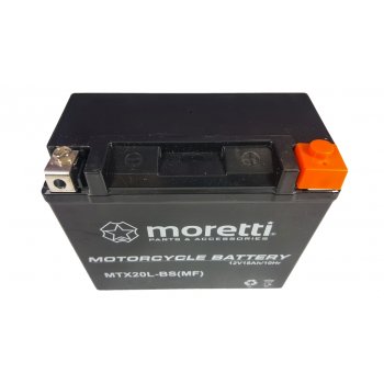 Akumulator Moretti YTX20L-BS 18Ah 270A AGM