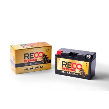 Akumulator RECO RT7B-GEL 12V L+ YT7B-BS YT7B-GEL