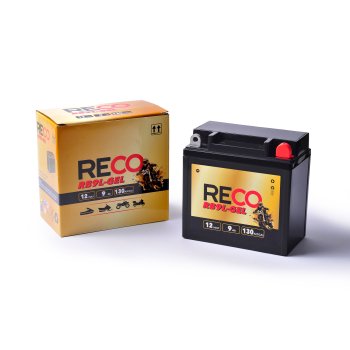 Akumulator RECO RB9L-GEL 12V P+ YB9L-B YB9L-GEL