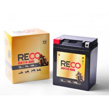Reco RB14-GEL L+ 12V 14Ah 190A akumulator do motocykla