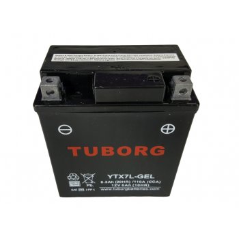 Akumulator Tuborg YTX7L-GEL 7Ah 110A AGM