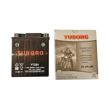 Akumulator Tuborg YTZ8V-GEL 7.4Ah 120A AGM