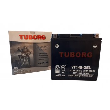 Akumulator Tuborg YT14B-GEL 13Ah 220A AGM