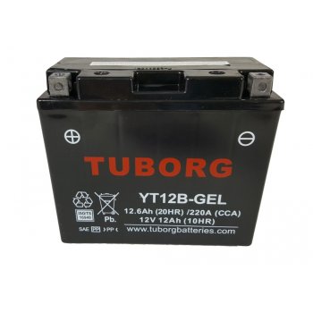 Akumulator Tuborg YT12B-GEL 12Ah 220A AGM