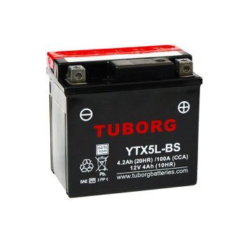 Akumulator Tuborg YTX5L-BS 4.2Ah 100A AGM