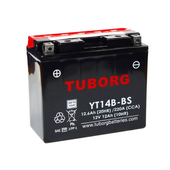 Akumulator Tuborg YT14B-BS 12.6Ah 220A AGM