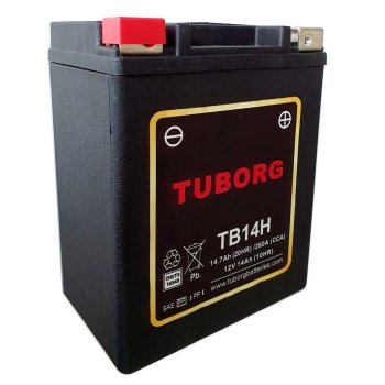 Akumulator wzmocniony Tuborg YB14-A2/B2 TB14H 14Ah 260A
