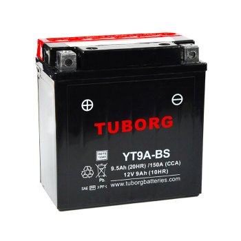 Akumulator Tuborg YT9A-BS YB9-B 9Ah 150A AGM