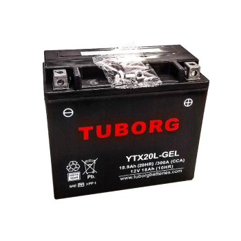 Akumulator Tuborg YTX20L-GEL 18Ah 300A AGM