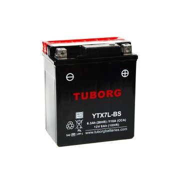Akumulator Tuborg YTX7L-BS 6.3Ah 110A AGM