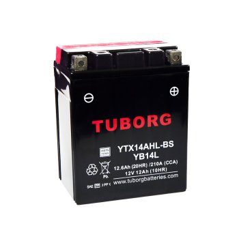 Akumulator Tuborg YTX14AHL-BS 12.6Ah 210A AGM