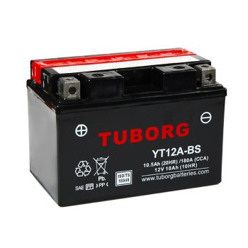 Akumulator Tuborg YT12A-BS 10.6Ah 180A AGM