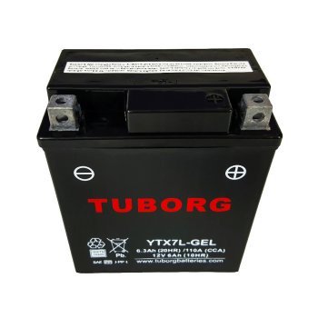 Akumulator Tuborg YTX7L-GEL 7Ah 110A AGM