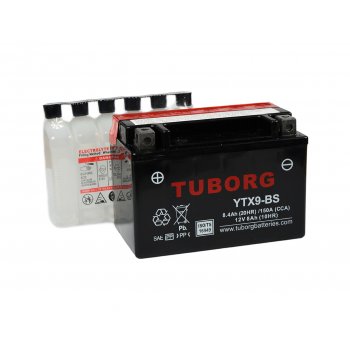 Akumulator Tuborg YTX9-BS 8.4Ah 150A AGM