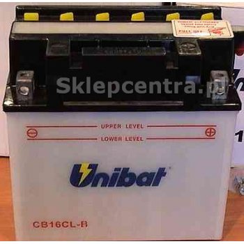 Akumulator motocyklowy  Unibat YB16CL-B 19Ah 200A
