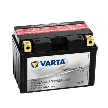 Akumulator motocyklowy Varta YT12A-BS 11Ah 160A