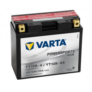 Akumulator motocyklowy Varta YT12B-BS 12Ah 215A