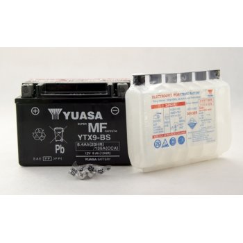Yuasa YTX9-BS 8.4Ah 135A