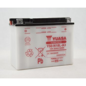 Akumulator Yuasa Y50-N18L-A 21.1Ah 240A