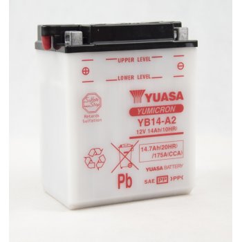 Akumulator motocyklowy Yuasa YB14-A2 14.7Ah 175A
