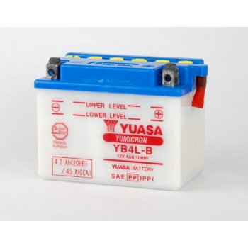 Akumulator motocyklowy Yuasa YB4L-B 4.2Ah 45A