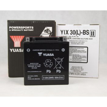 Akumulator Yuasa YIX30L  YIX30L-BS  31,6Ah 385A