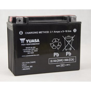 Akumulator Yuasa YTX24HL-BS 22.1Ah 350A