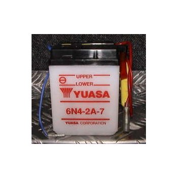 Akumulator motocyklowy Yuasa 6N4-2A-7 6V 4Ah