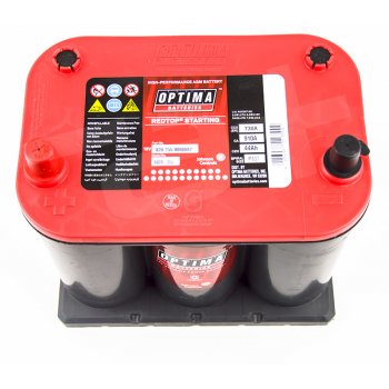 Akumulator Optima 44Ah 910A RED TOP AGM RTS 3.7
